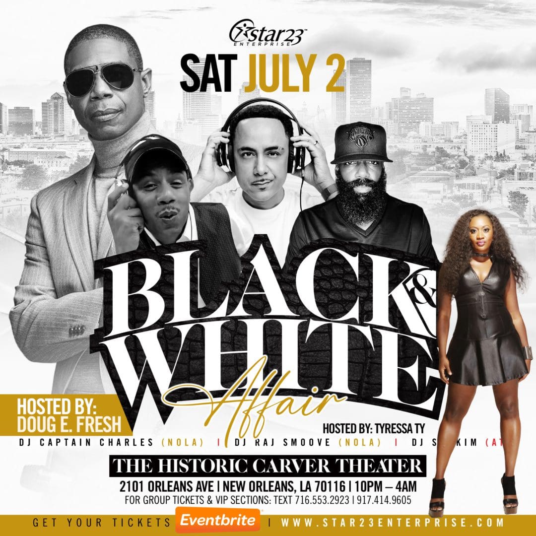 A black and white affair with dj starz