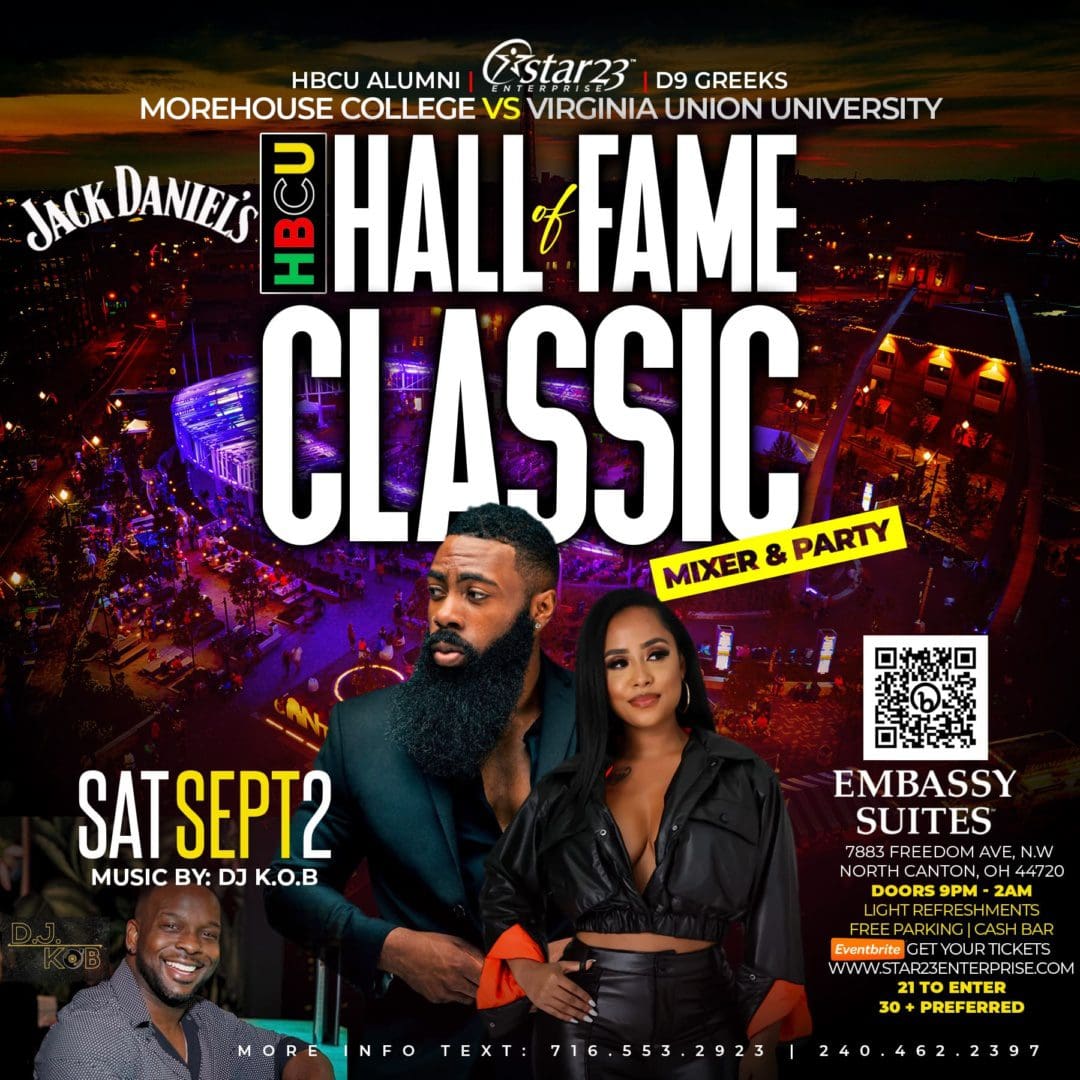 A poster for the jack daniels hall of fame classic.